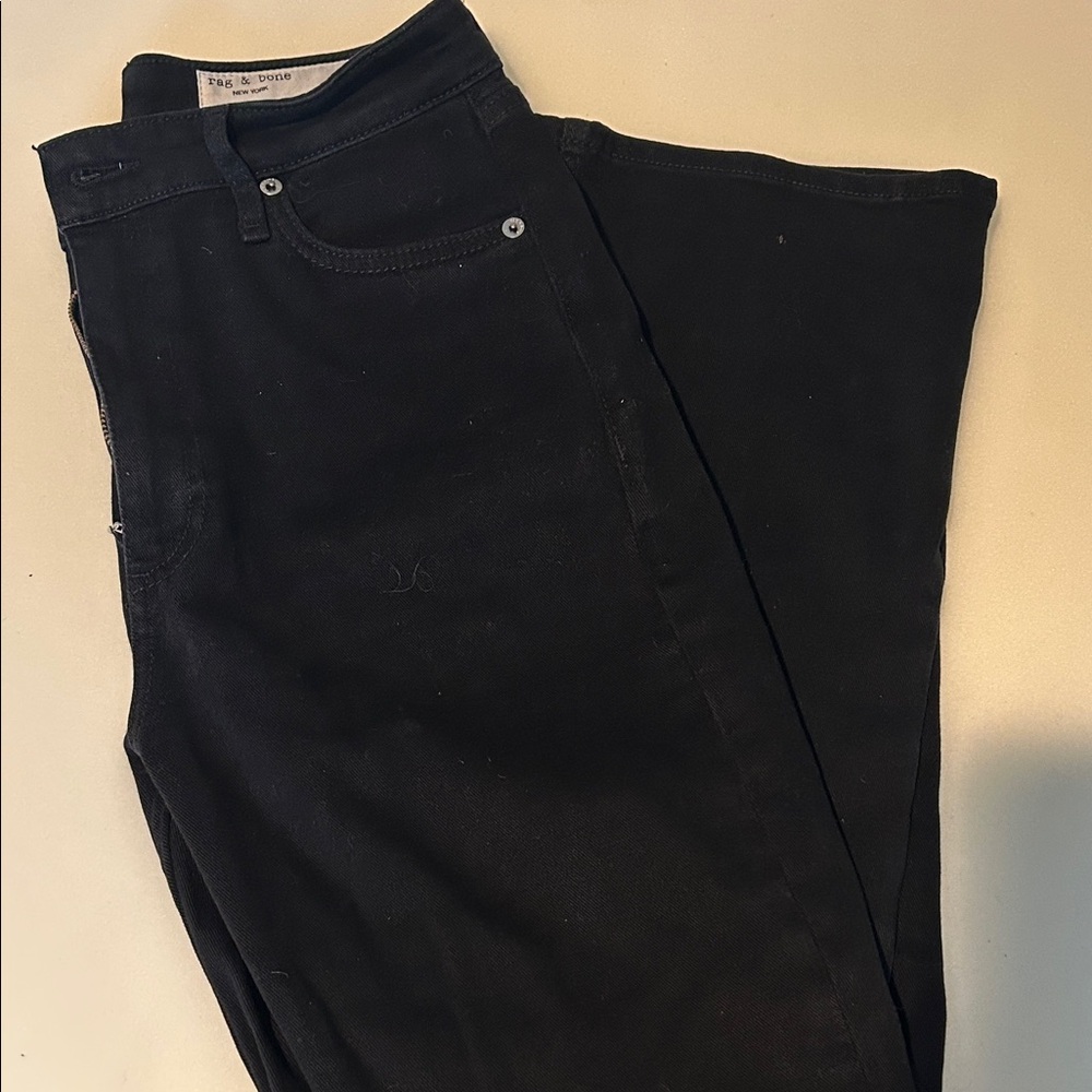 Rag & Bone Jet Black Jeans